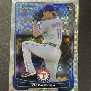 ダルビッシュ有 2012 Bowman Chrome XFRACTOR リフラクター ルーキーカード Yu Darvish Rookie Card MLBカードの画像1