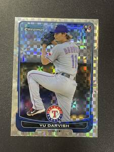 ダルビッシュ有 2012 Bowman Chrome XFRACTOR リフラクター ルーキーカード Yu Darvish Rookie Card MLBカード