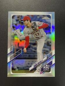 大谷翔平 2021 Topps Chrome ASG ALL STAR Refractor リフラクター Shohei Ohtani MLBカード ドジャース オールスター