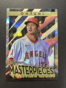 大谷翔平 2022 Bowman’s Best ATOMIC REFRACTOR リフラクター Masterpieces インサート Shohei Ohtani ドジャース WBC日本代表 MLBカード