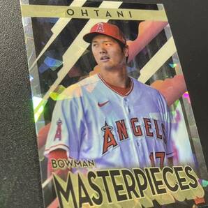 大谷翔平 2022 Bowman’s Best ATOMIC REFRACTOR リフラクター Masterpieces インサート Shohei Ohtani ドジャース WBC日本代表 MLBカードの画像2