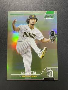 99 sheets limitation da ruby shu have 2022 Topps Stadium Chrome GREEN REFRACTORliflakta-Yu Darvish MLB card 