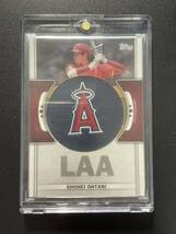 大谷翔平 2023 Topps Commemorative LA PATCH パッチ レリック ANGELS Shohei Ohtani MLBカード _画像3