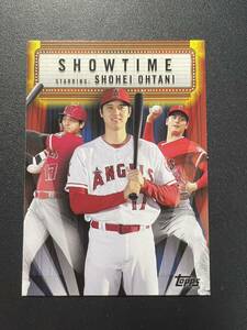 大谷翔平 2020 Topps Archives SHOWTIME インサート Shohei Ohtani MLBカード