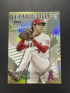 大谷翔平 2022 Topps Chrome Stadium Team of the Future リフラクター インサート Shohei Ohtani MLBカード