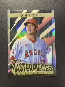 大谷翔平 2022 Bowman’s Best REFRACTOR リフラクター Masterpieces インサート Shohei Ohtani MLBカード