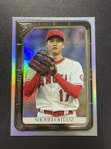 大谷翔平 2021 Topps Gallery RAINBOW FOIL Shohei Ohtani ドジャース MLBカード