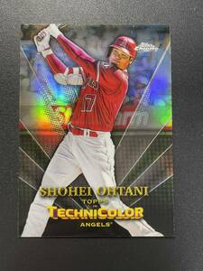 大谷翔平 2023 Topps Chrome Technicolor REFRACTOR リフラクター インサート Shohei Ohtani MLBカード