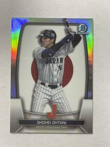 499枚限定 大谷翔平 2023 Bowman Chrome WBC REFRACTOR リフラクター World Baseball Classic Shohei Ohtani ドジャース MLBカード