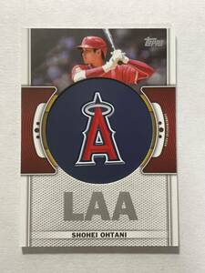 大谷翔平 2023 Topps Commemorative LA PATCH パッチ レリック ANGELS Shohei Ohtani MLBカード 