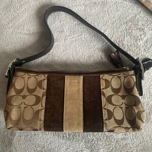 COACH コーチ シグネチャー キャンバス バッグ ハンドバッグ 