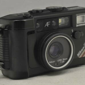 Nikon L35 AWAD ニコン ピカイチ カリブ ブラック 35mm 防水 フィルム カメラ 35mm 1:2.8 ★ 現状品 ★ 人気 ★ 希少 ★の画像5