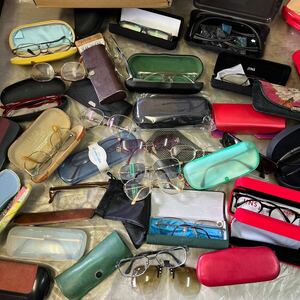  glasses glasses case glasses glasses case JINS etc. set sale l-2077