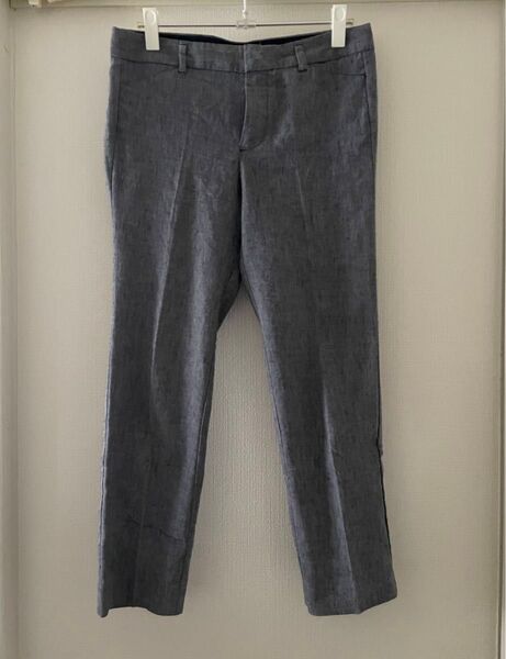 【難あり】GAP リネンストレッチ クロップドパンツ