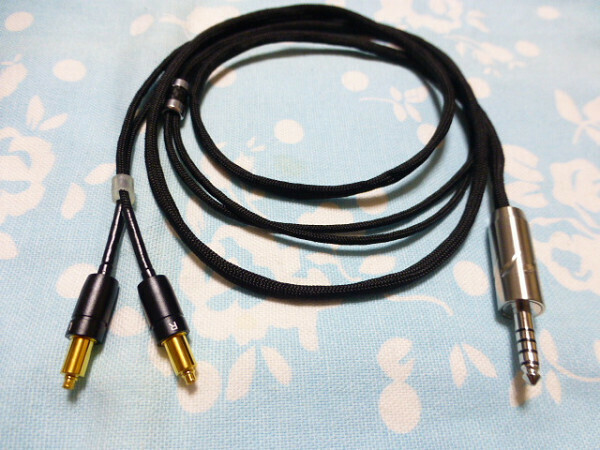 SHURE SRH1840 SRH1540 SRH1440 102SSC 八芯 ブレイド編 4.4mm5極 FT-7445 (R) FURUTECH ロジウムメッキ 185cm 長め TA-ZH1ES TEAC UD505