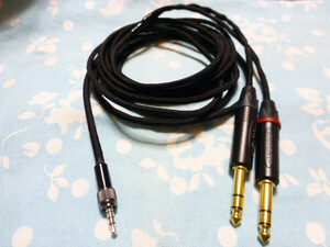 MDR M1ST MV1 BELDEN 1804a ロック機構付 (銀メッキ) 310cm 長め MYTEK Digital Brooklyn iFi Audio Pro iCAN 6.3mm ×2 Neutrik NP3X-B