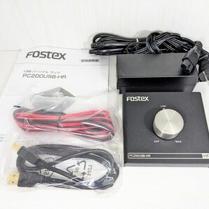 FOSTEX パーソナル アンプ PC200USB-HR フォステクス USB DAC