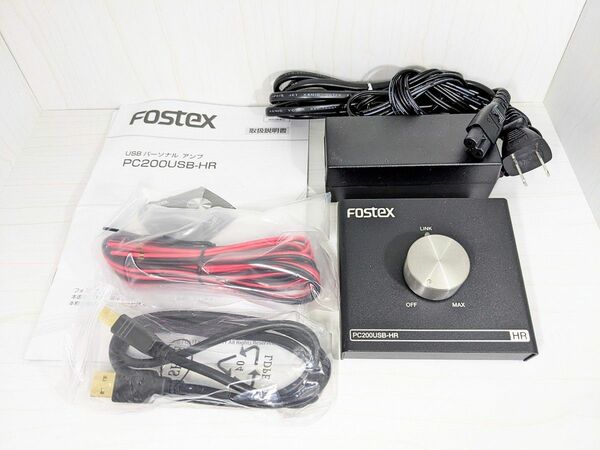 FOSTEX パーソナル アンプ PC200USB-HR フォステクス USB DAC