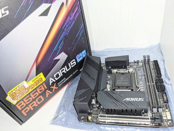 GIGABYTE B560I AORUS PRO AX Intel B560 mini-ITX LGA1200 マザーボード