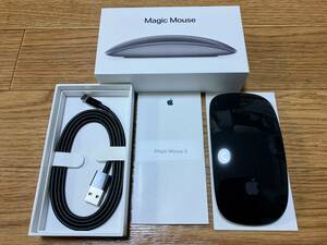 Apple Magic Mouse 2 SPACE GRAY Multi-Touch対応 付属品有り アップル マジックマウス 2 スペースグレイ