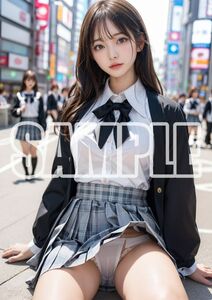 8034☆1点物【高画質】A4サイズ アートポスター グラビア アイドル コスプレ セクシー 美人 美女 美少女 モデル セクシー インテリア