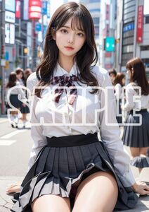 8205★1円スタート☆1点物【高画質】A4サイズ アートポスター グラビア アイドル コスプレ セクシー 美少女 モデル セクシー インテリア