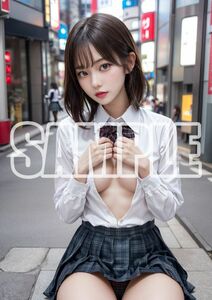 8421☆1点物【高画質】A4サイズ アートポスター グラビア アイドル コスプレ セクシー 美人 美女 美少女 モデル セクシー インテリア