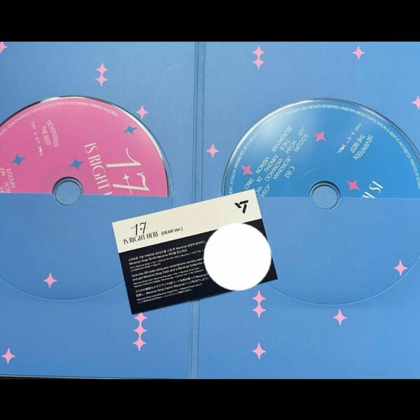 SEVENTEEN 17 IS RIGHT HERE CD