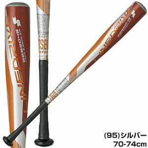 エスエスケイ 軟式野球 軟式用 SSK 金属バット SBB5048 カラー：シルバー(95) ジュニア ラインドライブ 少年野球 ②