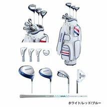 [新品・未使用]レディース 女性用 パーソンズ クラブセット 8本セット PSL-1901（W#1、W#4、W#7、I#7、I#9、PW、SW、Pt）+キャディバッグ_画像1