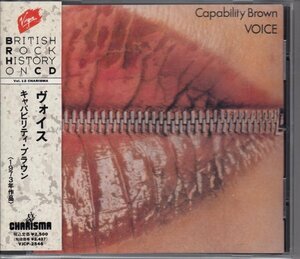 CAPABILITY BROWN / VOICE（国内盤CD）