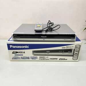 ■24＊5113■ 【ジャンク品】Panasonic パナソニック DVD レコーダー DMR-XP11 2007年製 リモコン・箱付き