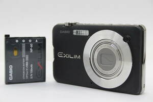 【返品保証】 カシオ Casio Exilim EX-S10 ブラック 3x バッテリー付き コンパクトデジタルカメラ v721