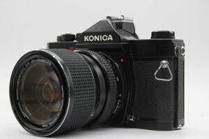 【返品保証】 コニカ Konica Autoreflex T3 ブラック Zoom-Hexanon AR 35-70mm F4 ボディレンズセット v795