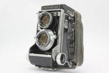 【返品保証】 マミヤ Mamiya Mamiyaflex Mamiya-Sekor 105mm F3.5 グリップ付き 二眼カメラ v796_画像1