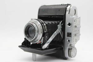 【訳あり品】 Karoron R.F Kuribayashi C.Orikon 7.5cm F3.5 蛇腹カメラ v836