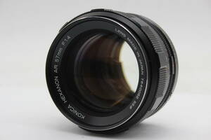 【返品保証】 コニカ Konica Hexanon AR 57mm F1.4 レンズ v943