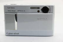 【返品保証】 ソニー SONY Cyber-shot DSC-T10 ホワイト 3x バッテリー付き コンパクトデジタルカメラ s6828_画像2