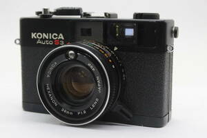 【返品保証】 コニカ KONICA Auto S3 HEXANON 38mm F1.8 コンパクトカメラ v1007