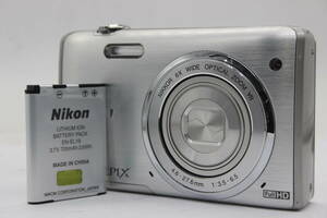 【返品保証】 ニコン Nikon Coolpix S5200 6x バッテリー付き コンパクトデジタルカメラ v1100