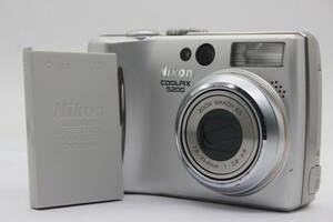 【返品保証】 ニコン Nikon Coolpix E5200 バッテリー付き コンパクトデジタルカメラ v1102