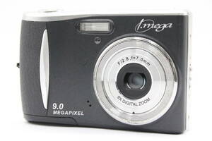 【返品保証】 【便利な単三電池で使用可】I.mega HDC-90 ブラック 8x Digital Zoom コンパクトデジタルカメラ v1468