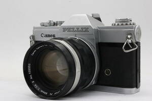 【返品保証】 キャノン Canon PELLIX QL FL 50mm F1.4 II ボディレンズセット v1561