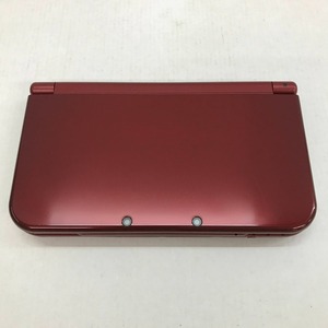 05w00205 *1 jpy ~[new 3DSLL] nintendo new Nintendo 3DSLL body only metallic red * operation verification settled * game hard secondhand goods 