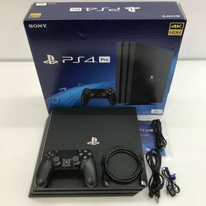 No.5368 *1 иен ~ [PS4 корпус ] PlayStation 4 Pro корпус CUH-7200C 2TB jet черный б/у товар 