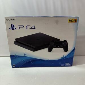 No.5374 ★1円～【PlayStation】PS4本体 CUH-2100A 500GB ジェットブラック 動作確認済み 中古品