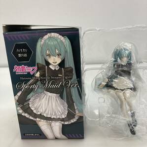 No.5407 ★1円～ 【フィギュア 13体セット】 初音ミク メイド マーメイド 学生 桜ミク カラフルドロップ 水着 いちごのショート 他 中古品の画像6