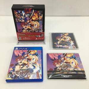 C5279 ★1円～【PS4】PlayStation4 ソフト 「魔界戦記ディスガイア Refine」初回限定版 ◎中古品◎ ◎コンパクト発送◎