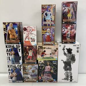 No.5638 ★1円～ 【フィギュア セット】 ワンピース ONE PIECE ルフィ ウタ エース モモの助 ヤマト うるティ ロー レイリー 中古品