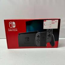 No.5774 ★1円～【Nintendo Switch】スイッチ 旧型 グレー 本体 動作確認済 中古品_画像1